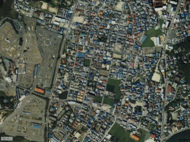 【1987～1990年度撮影】昔のアンピール長住南の場所・周辺環境