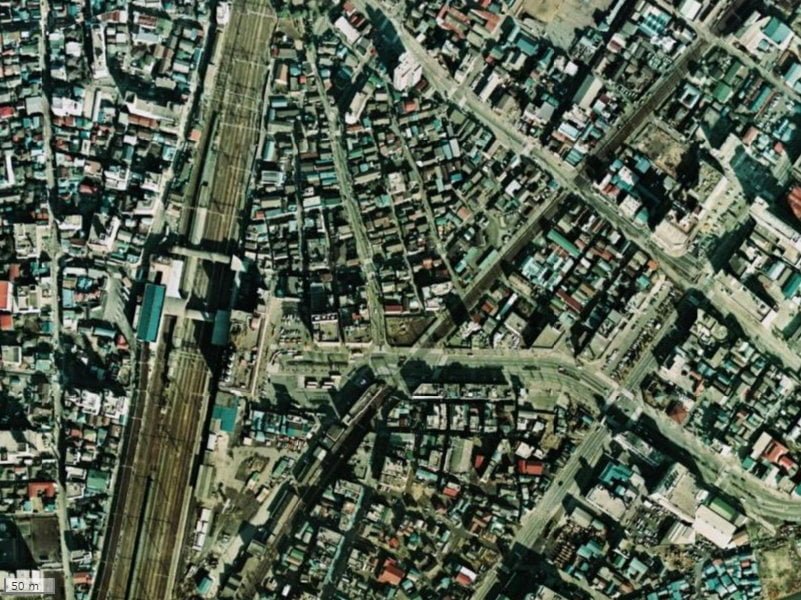 【1974~1978年度撮影】昔のニッコーハイム鶴見中央の場所・周辺環境