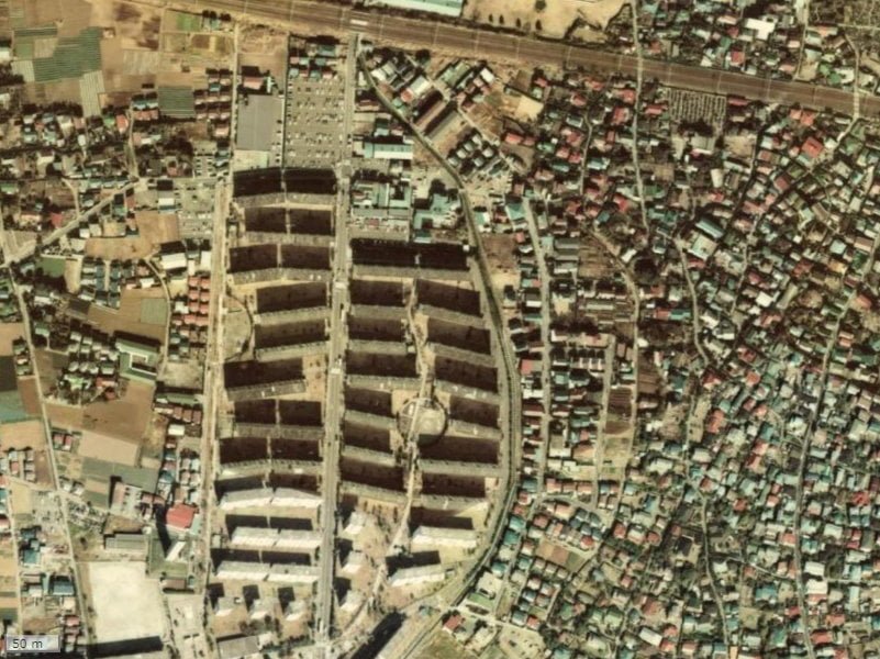 【1974～1978年度撮影】昔のオハナ茅ヶ崎ガーデニアの場所・周辺環境