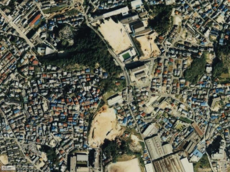 【1987～1990年度撮影】昔のザ・パークハウス府中南の場所・周辺環境