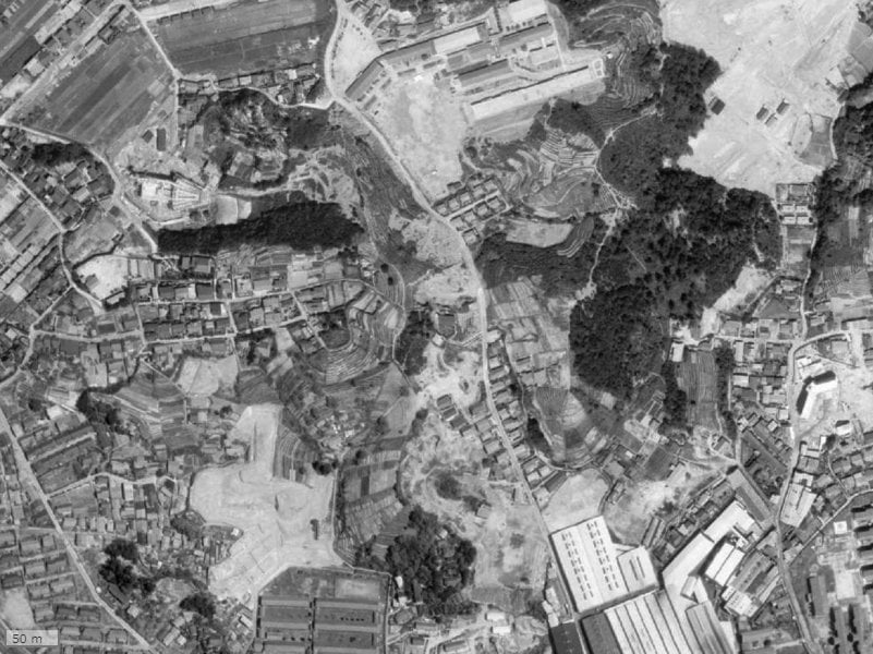 【1961～1969年度撮影】昔のザ・パークハウス府中南の場所・周辺環境