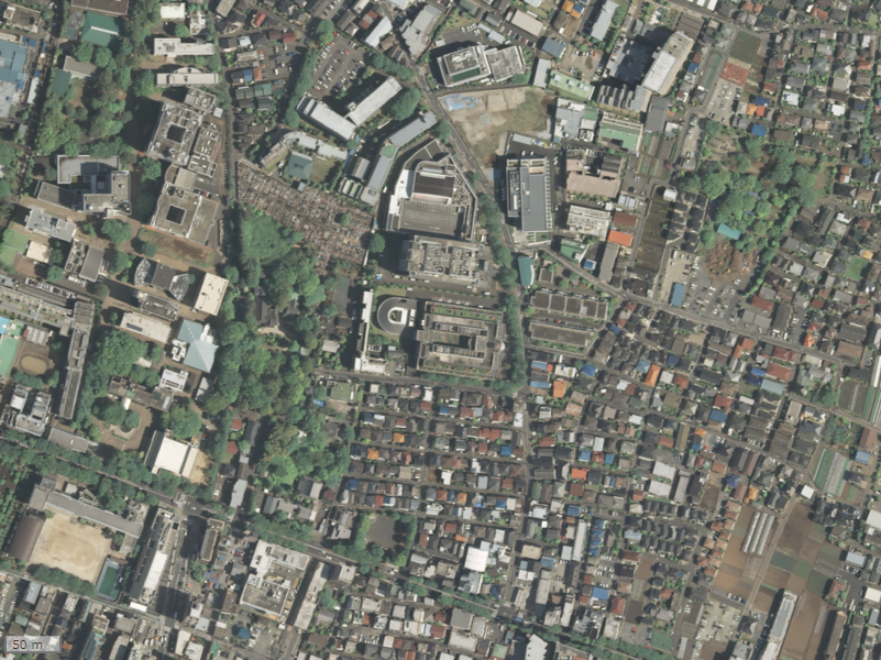 【2009年度撮影】昔のブランズシティ調布の場所・周辺環境