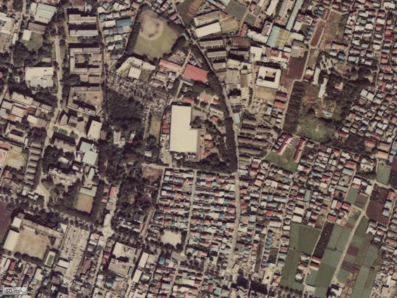 【1979～1983年度撮影】昔のブランズシティ調布の場所・周辺環境