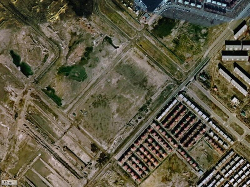 【1974～1978年度撮影】昔のザ・レジデンス検見川浜ガーデンズの場所・周辺環境