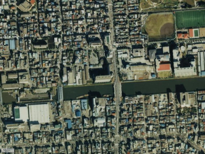 【1987~1990年度撮影】昔のイトーピア住吉マンションの場所・周辺環境