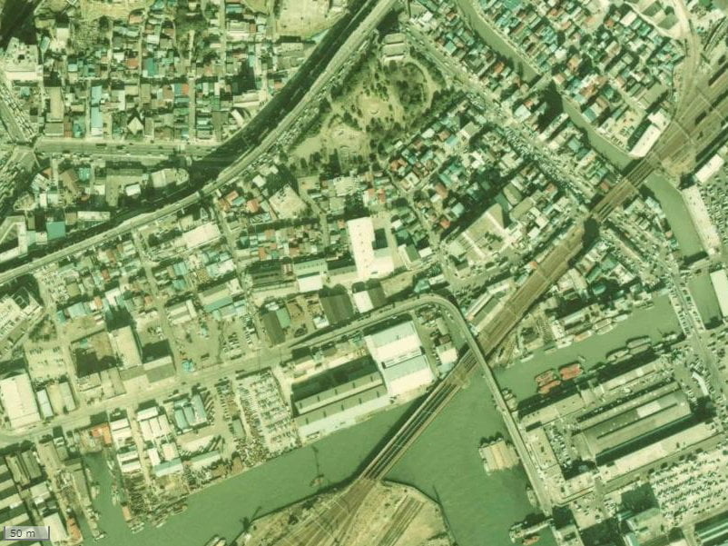 【1974~1978年度撮影】昔のザ・ヨコハマタワーズの場所・周辺環境