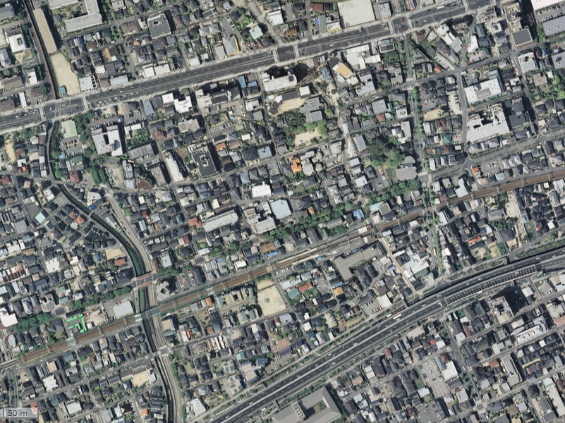 【2009年度撮影】昔のワコーレ芦屋オーパスの場所・周辺環境