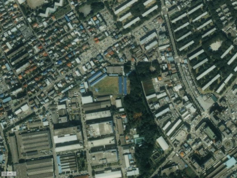 【1987~1990年度撮影】昔のグランループの場所・周辺環境