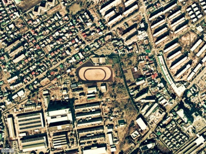 【1974~1978年度撮影】昔のグランループの場所・周辺環境