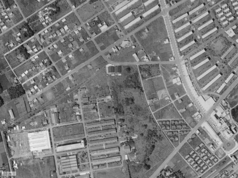 【1961~1969年度撮影】昔のグランループの場所・周辺環境