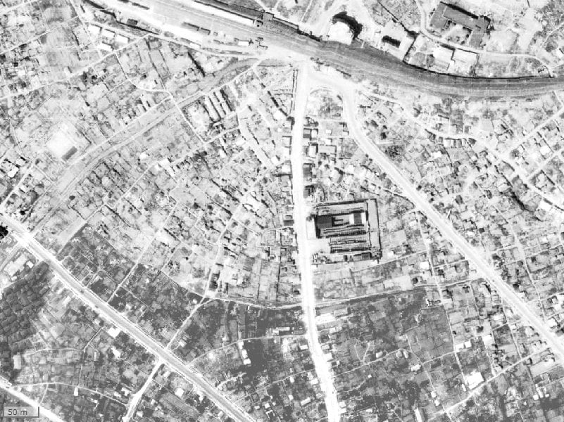 【1945～1950年度撮影】昔のシティハウス南大塚レジデンスの場所・周辺環境