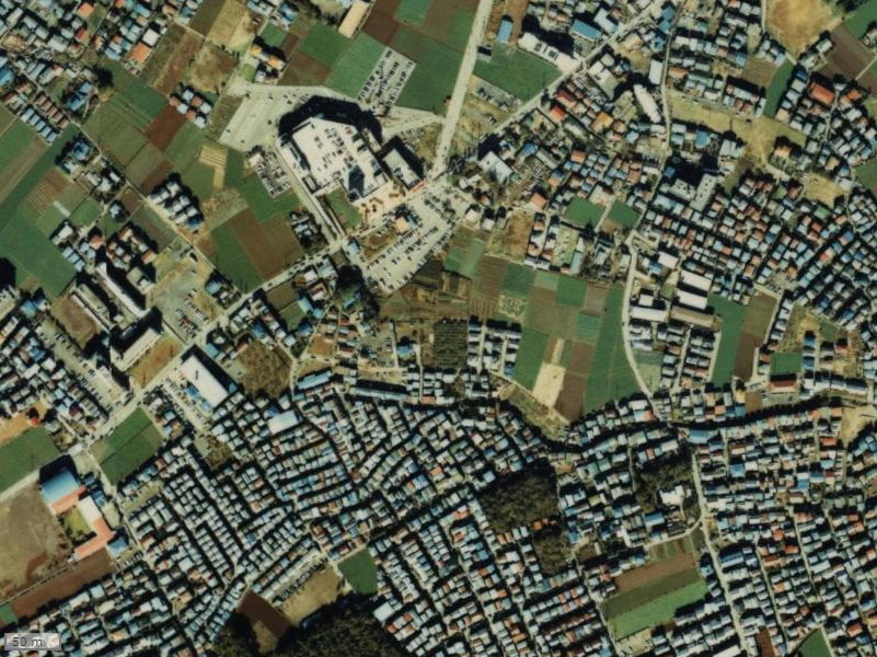 【1979~1983年度撮影】昔の日神パレステージ鶴瀬の場所・周辺環境