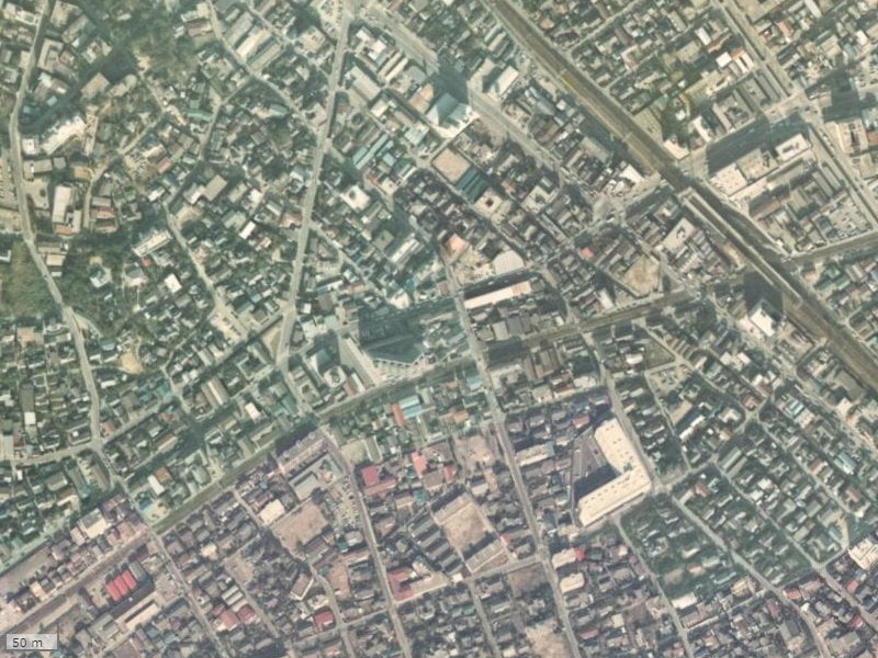 【1974～1978年度撮影】昔のデュオヴェール平尾の場所・周辺環境