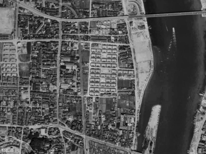 【1961~1969年度撮影】昔のヴィーナススクエアの場所・周辺環境