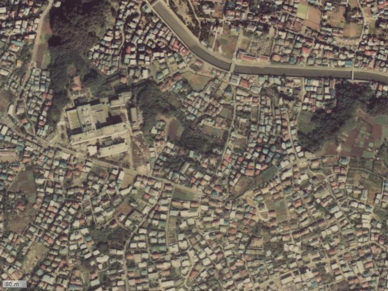 【1979~1983年度撮影】昔のライオンズヒルズ日吉の場所・周辺環境