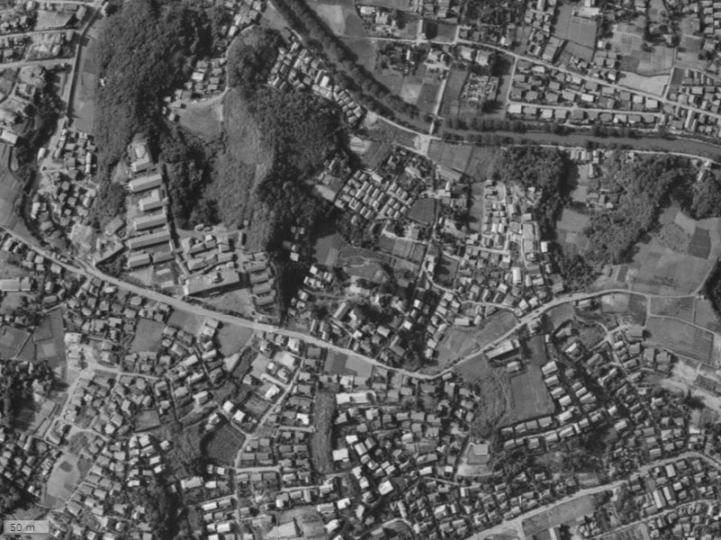 【1961~1969年度撮影】昔のライオンズヒルズ日吉の場所・周辺環境