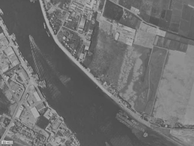 【1961～1969年度撮影】昔のクレアホームズ徳島末広の場所・周辺環境