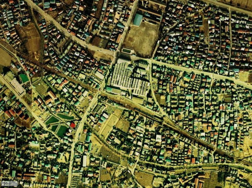 【1974~1978年度撮影】昔のコスモステージ宿河原の場所・周辺環境