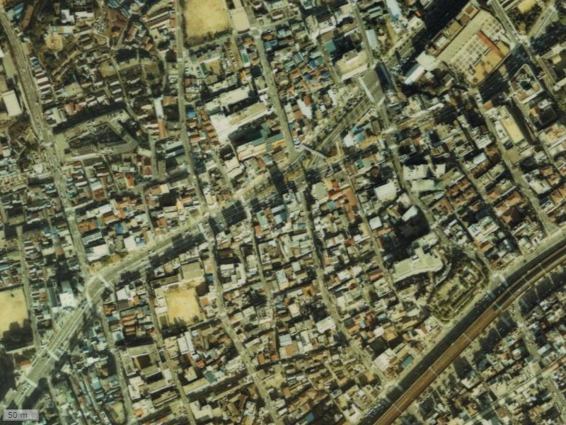【1979～1983年度撮影】昔のグランフェルティ神戸山手通りの場所・周辺環境