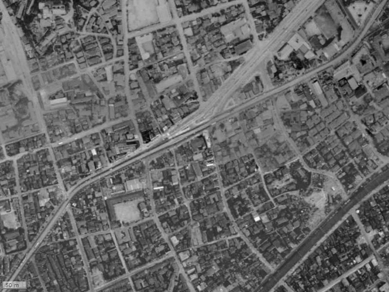 【1961～1969年度撮影】昔のグランフェルティ神戸山手通りの場所・周辺環境