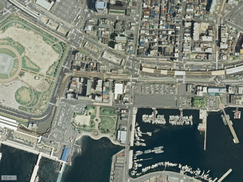 【2008年度撮影】ポレスター宇品海岸ハーバービュー(建設前)の場所・周辺環境