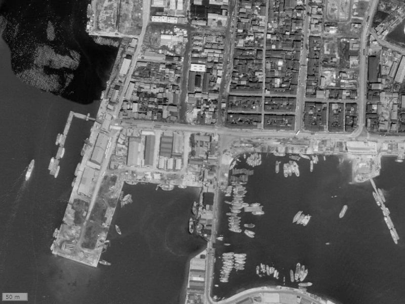 【1961～1969年度撮影】昔のポレスター宇品海岸ハーバービューの場所・周辺環境