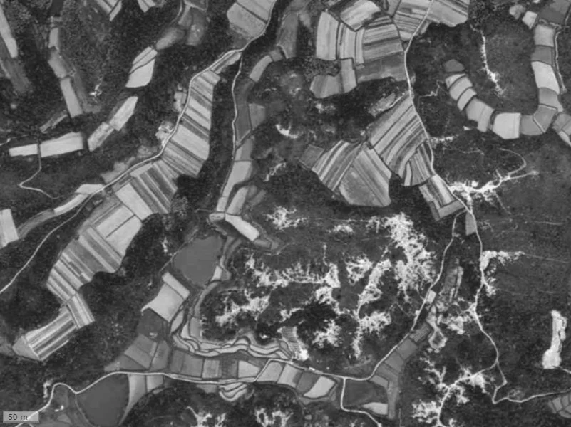 【1961~1969年度撮影】昔の神陵台西住宅の場所・周辺環境