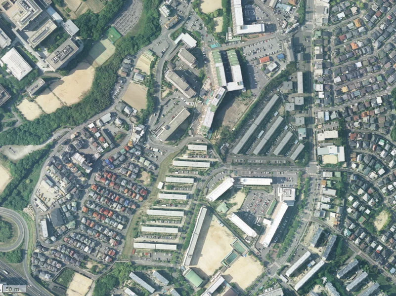 【2009年度撮影】昔の神陵台西住宅の場所・周辺環境