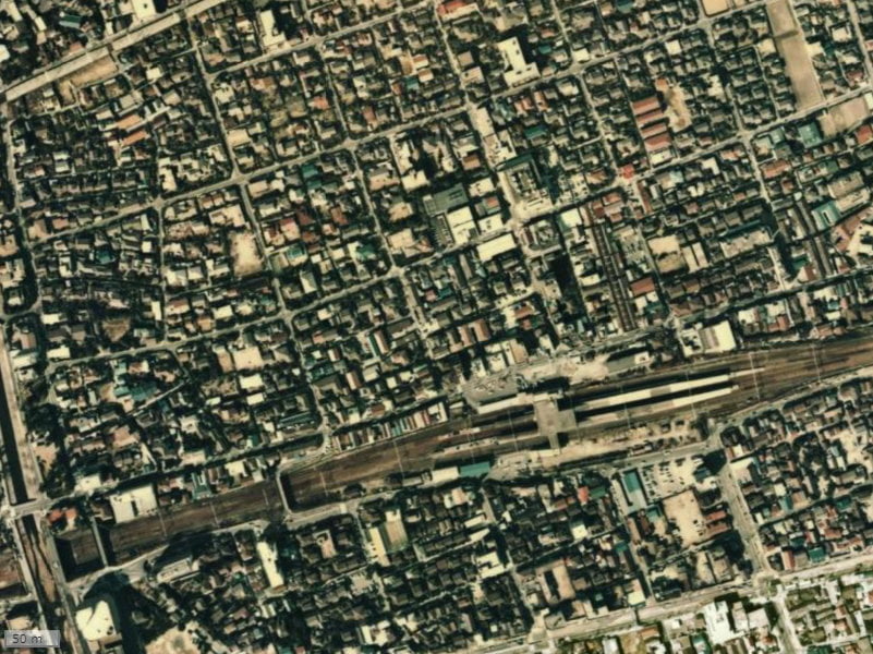 【1974~1978年度撮影】昔のラポルテ西館の場所・周辺環境