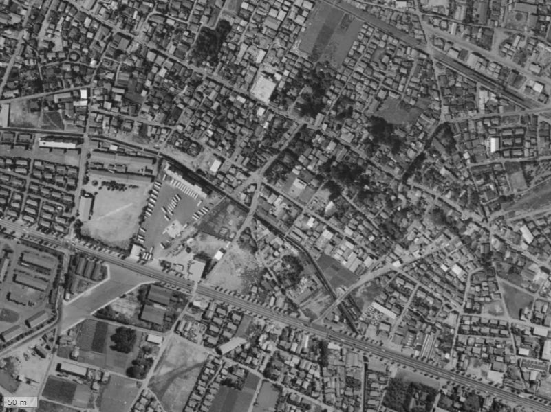 【1961～1969年度撮影】昔のイニシア練馬北町アベニューの場所・周辺環境