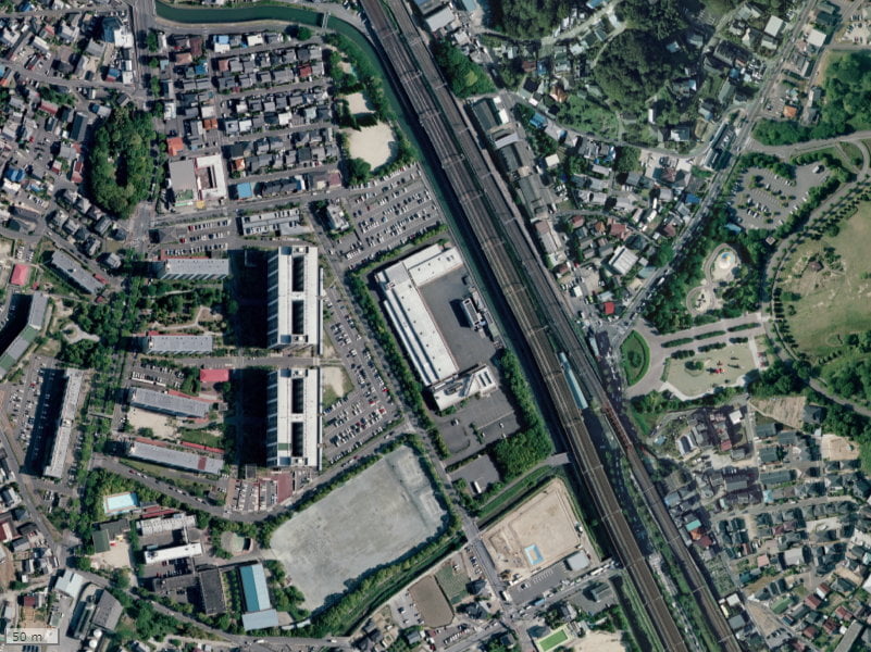 【2007年度撮影】昔のMMフィールド南大高の場所・周辺環境