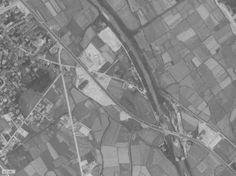 【1961～1969年度撮影】昔のサンパーク大野城グラッセの場所・周辺環境