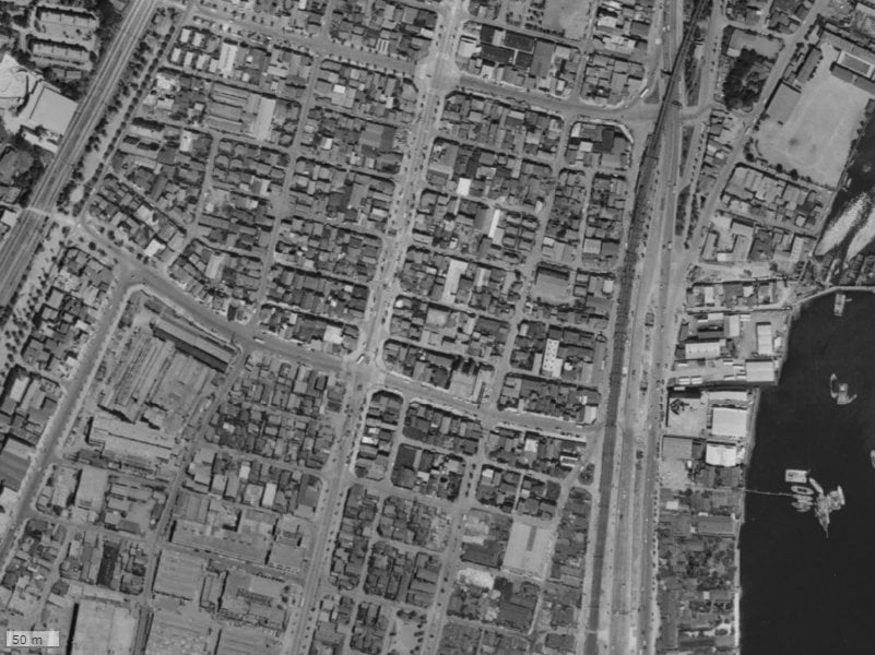 【1961～1969年度撮影】昔のニューハイム大森の場所・周辺環境