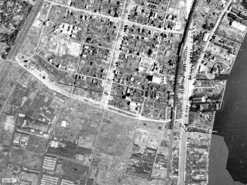 【1945～1950年度撮影】昔のニューハイム大森の場所・周辺環境