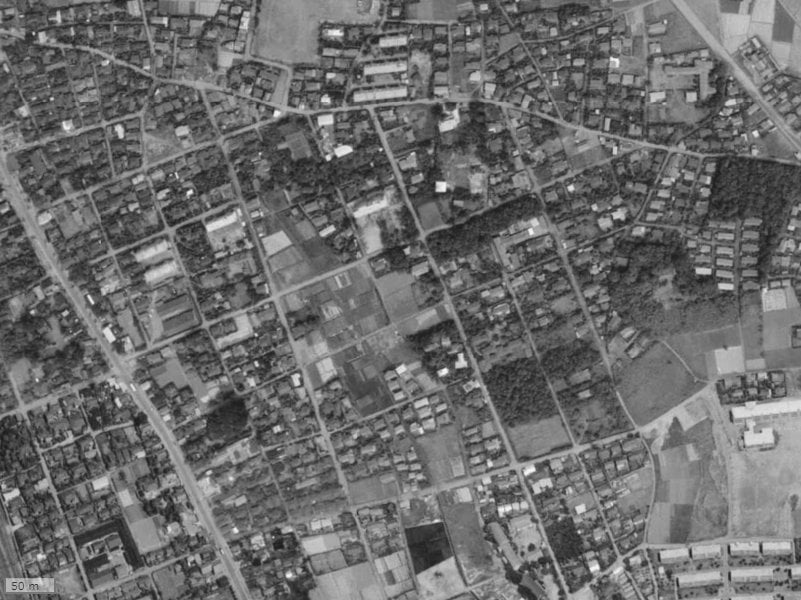 【1961～1969年度撮影】昔のD'レスティア浦和領家レジデンスの場所・周辺環境