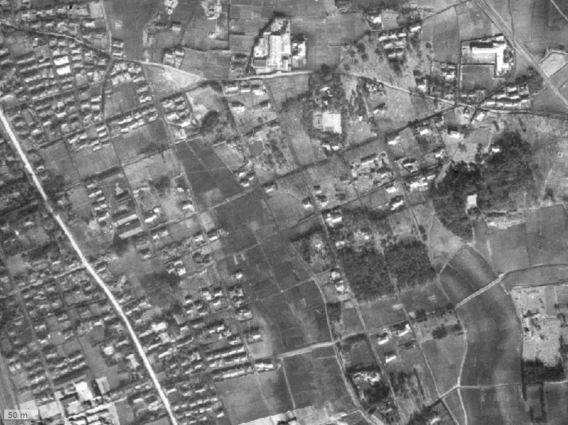 【1945～1950年度撮影】昔のD'レスティア浦和領家レジデンスの場所・周辺環境