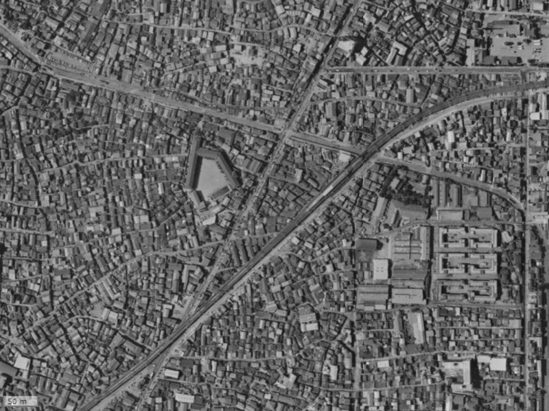 【1961~1969年度撮影】昔のマークスタワーの場所・周辺環境