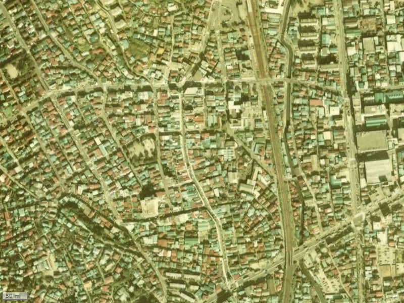 【1974～1978年度撮影】昔のラ・グラース横濱oguchiの場所・周辺環境