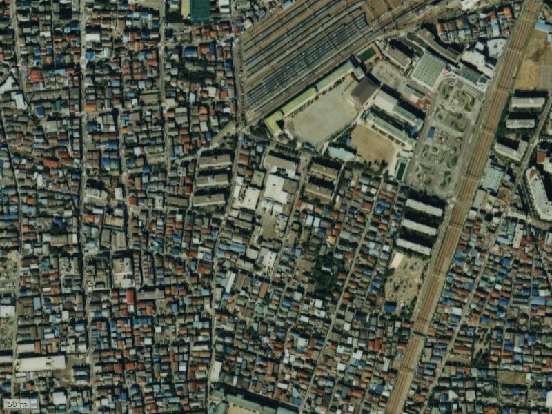 【1987～1990年度撮影】昔の多摩川パークスクエアの場所・周辺環境