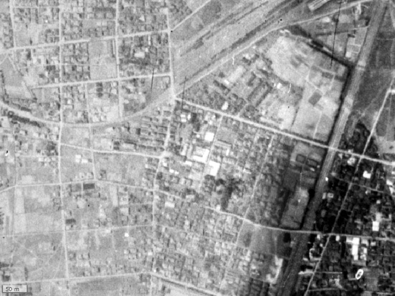 【1936～1942年度撮影】昔の多摩川パークスクエアの場所・周辺環境