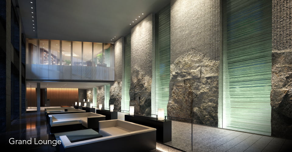 勝どきザ・タワーのグランドラウンジCG