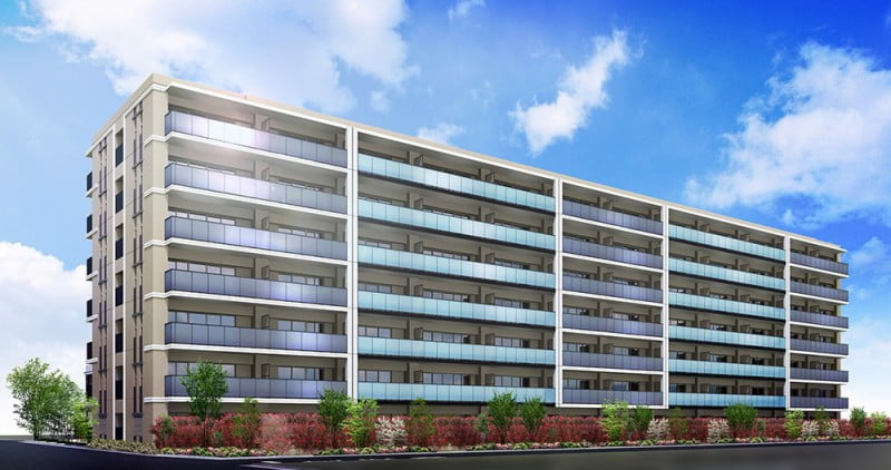 リビオ塚口の外観CG