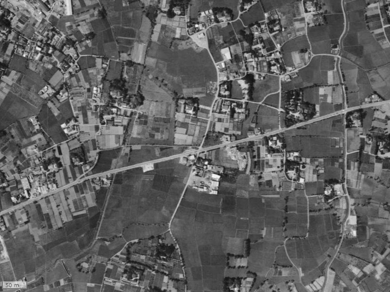 【1961~1969年度撮影】昔のレーベンハイム西新井セレンティーレの場所・周辺環境