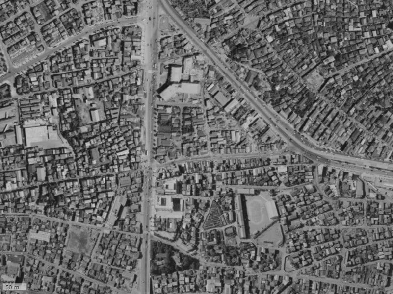 【1961~1969年度撮影】ティー・アングルの場所・周辺環境