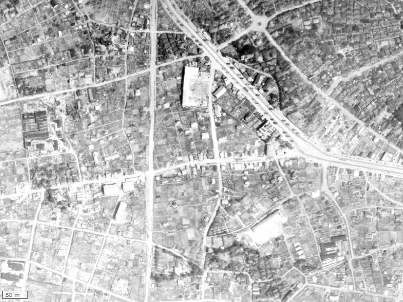 【1945~1950年度撮影】ティー・アングルの場所・周辺環境