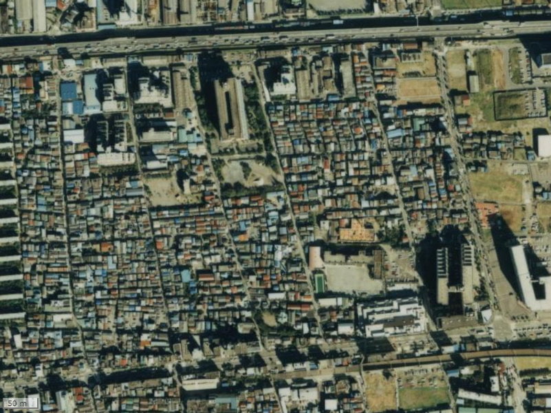 【1987～1990年度撮影】昔のブリリア大島パークサイドの場所・周辺環境