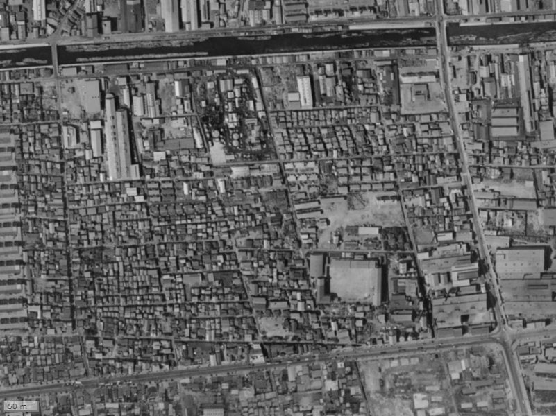 【1961～1969年度撮影】昔のブリリア大島パークサイドの場所・周辺環境