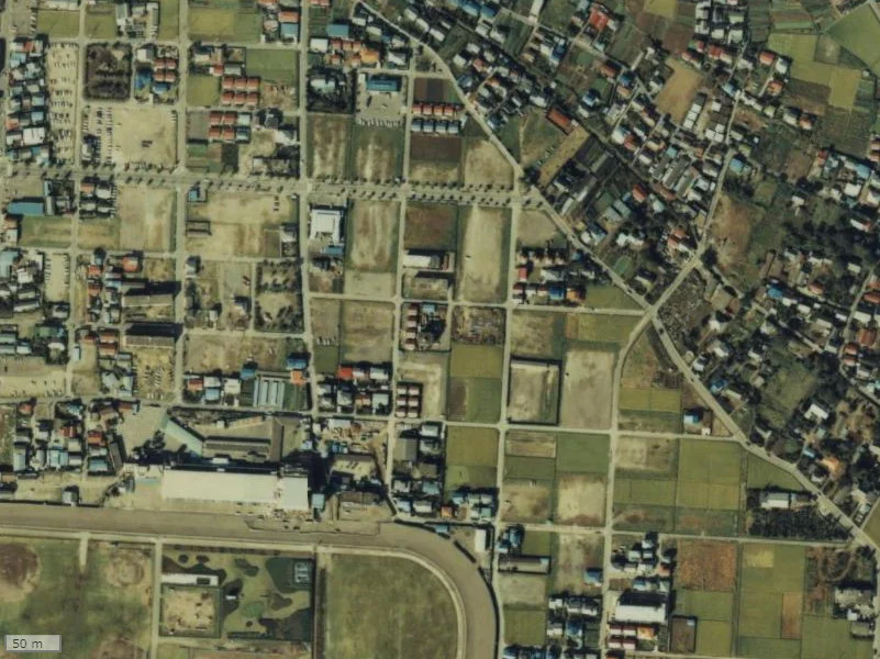 【1979~1983年度撮影】昔のナイスグランソレイユ高崎の場所・周辺環境