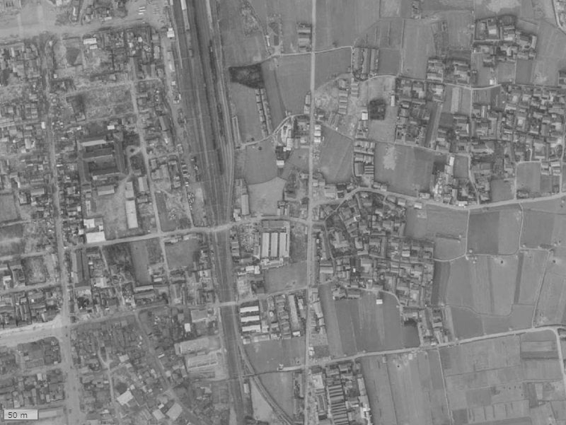 【1961~1969年度撮影】昔のブランシエラ和歌山の場所・周辺環境