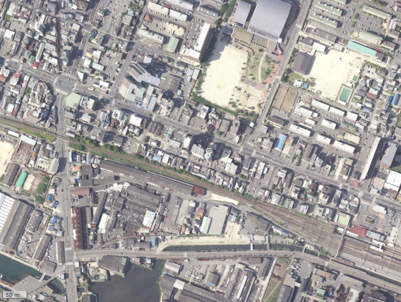 【2009年度撮影】昔のグランクール広パークビューの場所・周辺環境